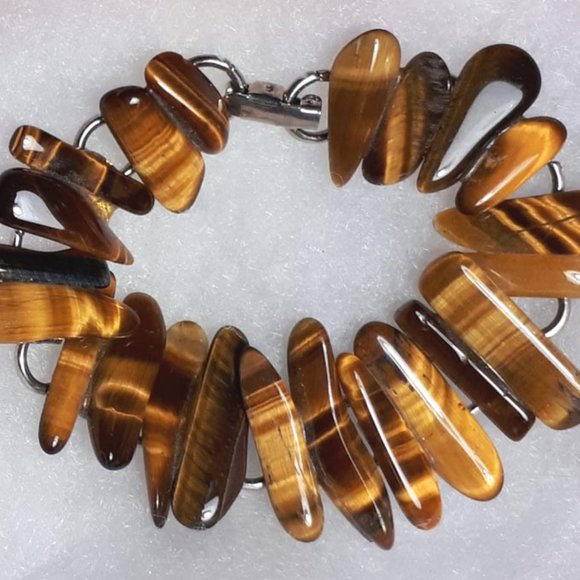 Vintage Tigers Eye Bracelet. Excellent condition - Picture 1 of 7